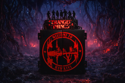 Espositore stranger things - 3d,